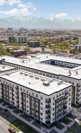 Exterior image of Solis at Jackson Station apartment homes